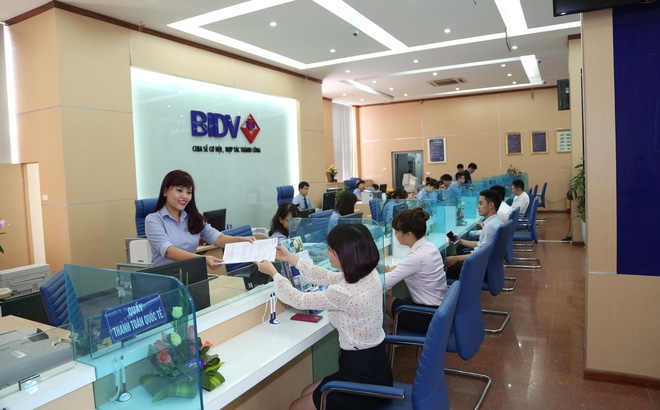 giờ giao dịch ngân hàng BIDV